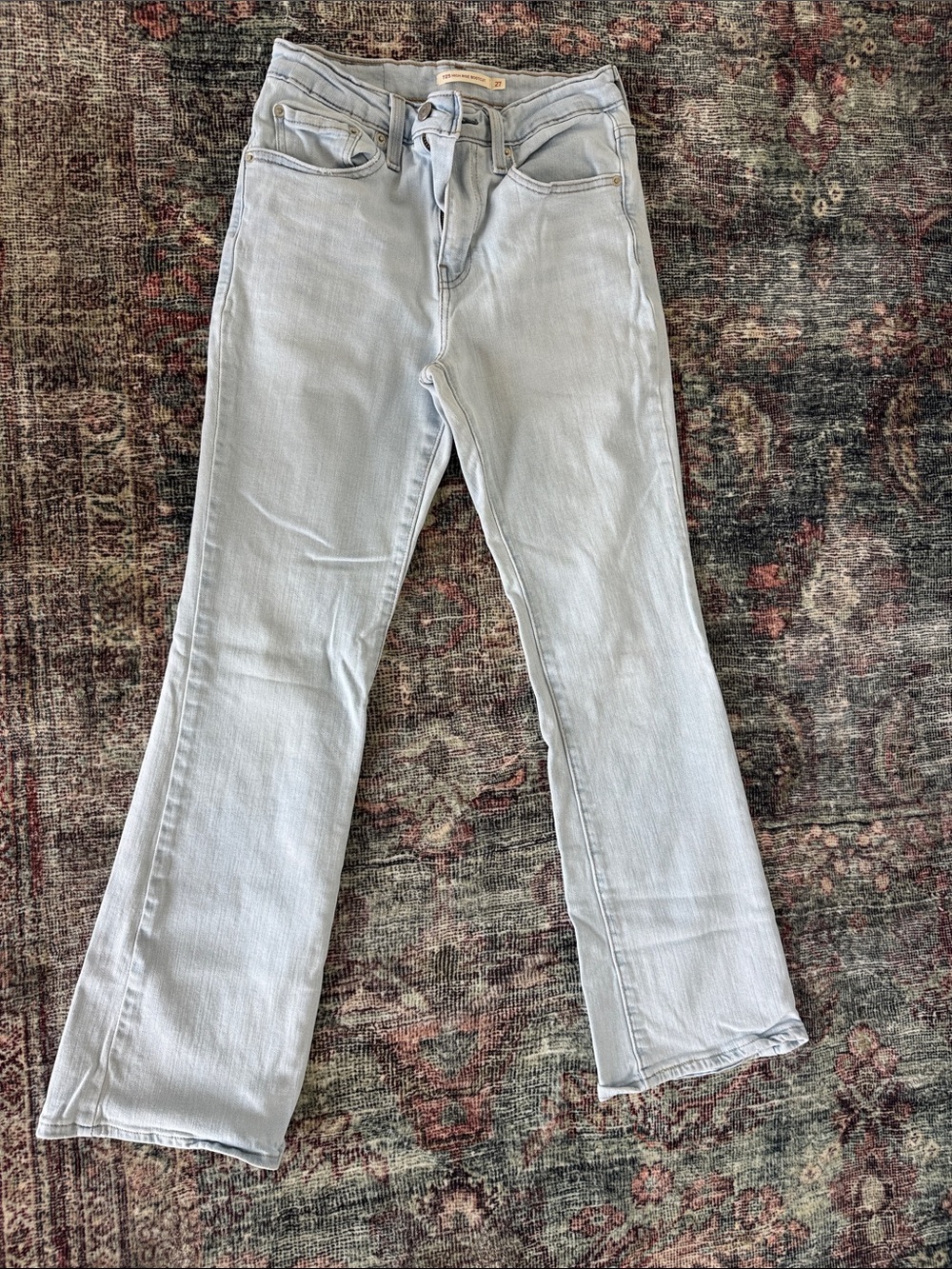 Levi's Light Blue Flare Jeans